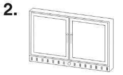Kamintüren, Kamintür, für offenen Kamin mit Glas / Sichtfenster und